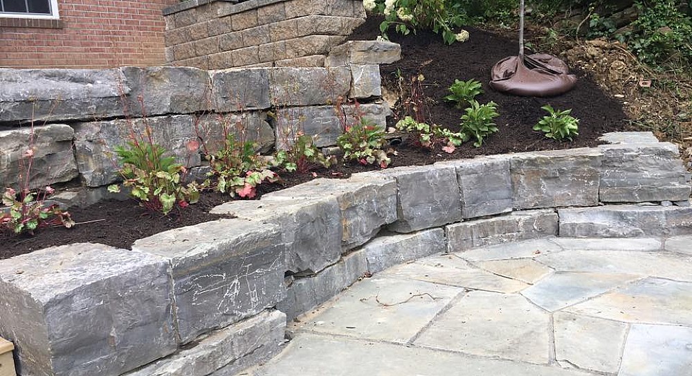 Boulder Wall Nesbit's Landscape Supply